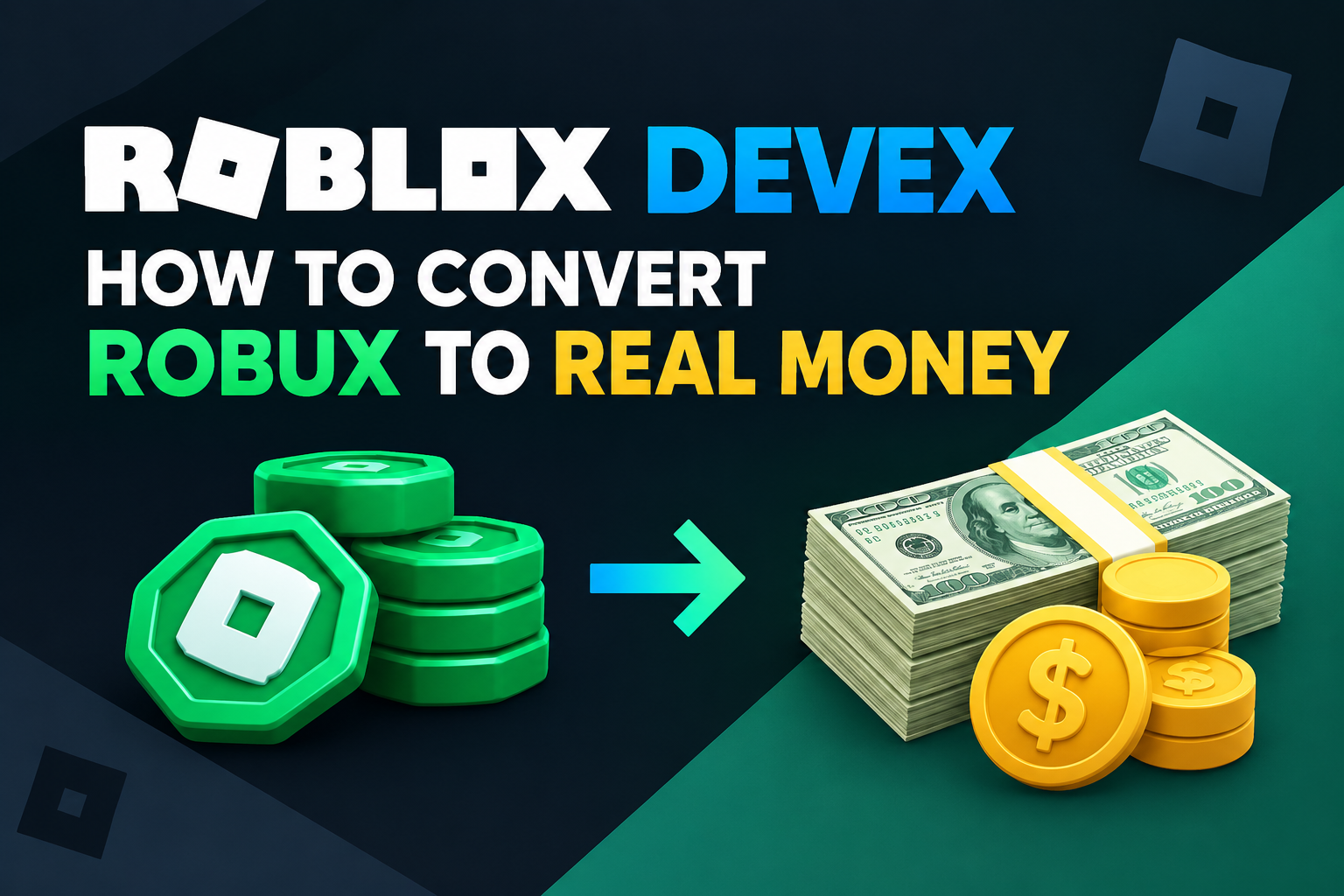 roblox devex how to convert robux to real money